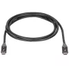 Akyga AK-USB-34 USB-C to USB-C Thunderbolt 3 Cable, 40 Gbps, 100 W, 1.5 m, Black