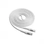USB C to USB C cable Akyga AK-USB-41, USB 2.0, 1.8 m, white