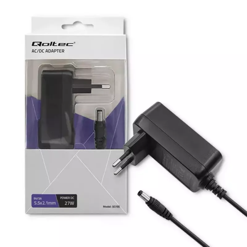 Power adapter Qoltec 50786
