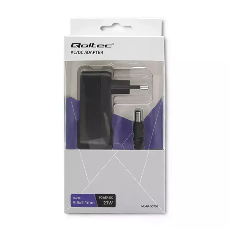 Power adapter Qoltec 50786
