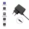 Power supply plug QOLTEC 52412 — 9W (9V 1A) external adapter for portable devices