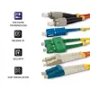Fibre optic cable Qoltec 54356 2x SC OM4 10 m Green