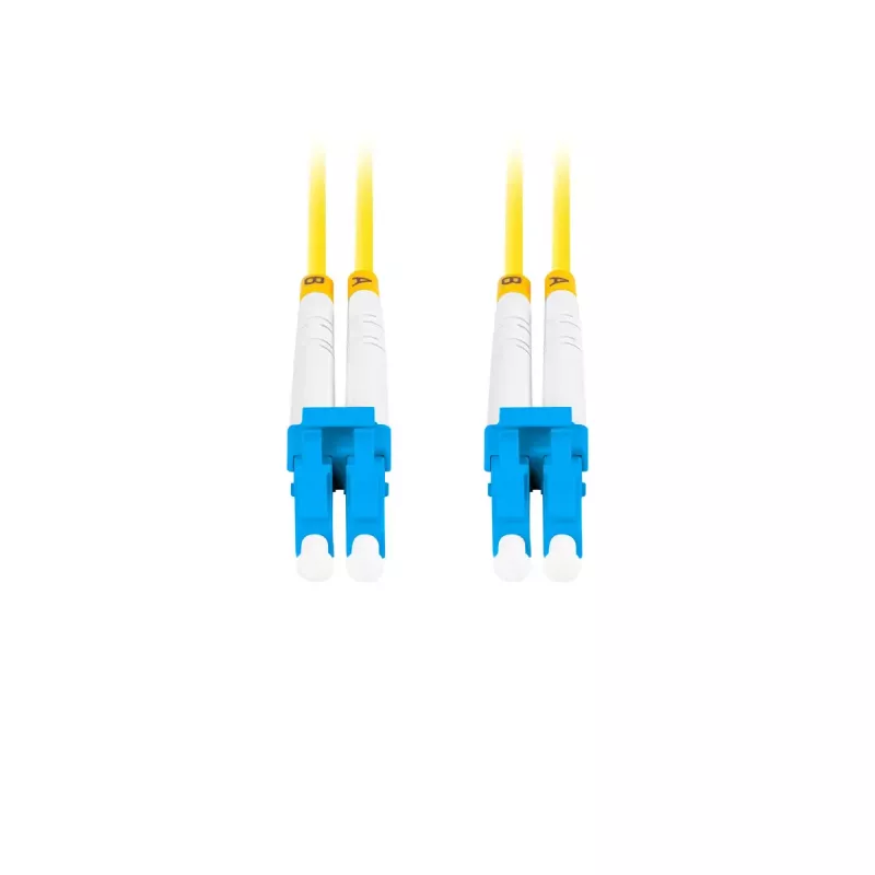 Fibre optic patch cable LANBERG FO-LULU-SD11-0050-YE 5 m, G.657.A1, LC–LC, yellow