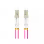 Fibre optic cable LANBERG FO-LULU-MD41-0050-VT 5 m OM4 LC–LC Violet