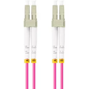 Fibre optic cable LANBERG FO-LULU-MD41-0150-VT 15 m OM4 LC/UPC - LC/UPC full duplex