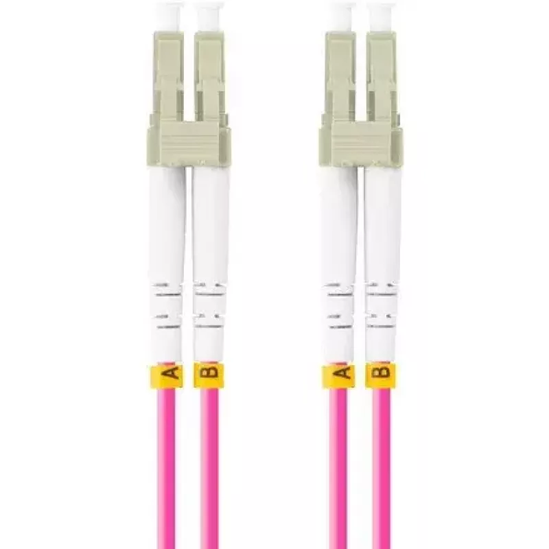 Fibre optic cable LANBERG FO-LULU-MD41-0150-VT 15 m OM4 LC/UPC - LC/UPC full duplex