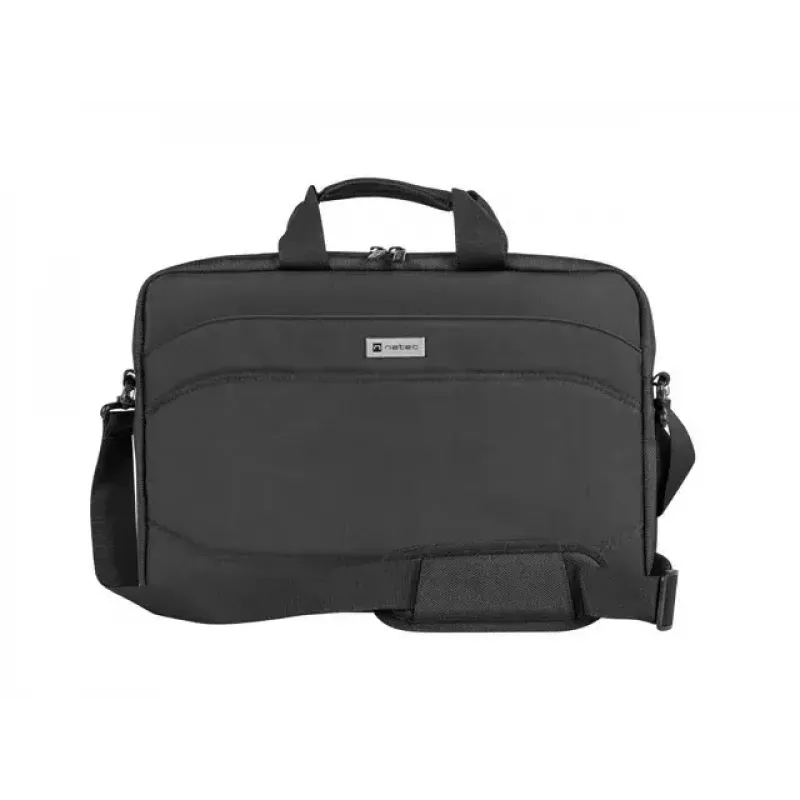 Briefcase NATEC Nanger 39.6 cm 15.6 inch Black