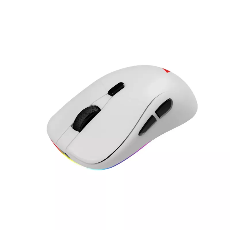 Mouse Savio RIFT WHITE Bluetooth USB Type-A