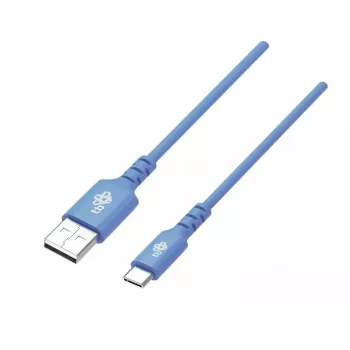 USB-C Cable TB AKTBXKUCMISI10N 1 m Blue, data and charging cable