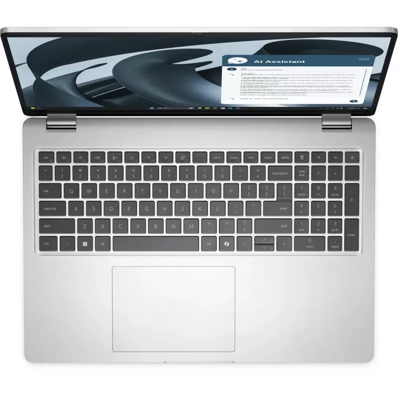 Laptop Dell Pro 16 Plus PB16255 — AMD Ryzen 5 PRO 230, 16 inch Full HD+ 1920×1200, 32 GB LPDDR5x, 1 TB SSD, Windows 11 Pro, Aluminium