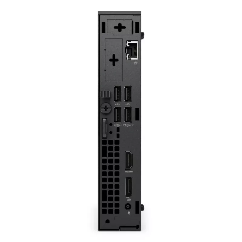 Mini PC Dell Pro QCM1255 — AMD Ryzen 7 PRO 8700GE, 16 GB DDR5, 512 GB SSD, Windows 11 Pro, Micro PC, Black