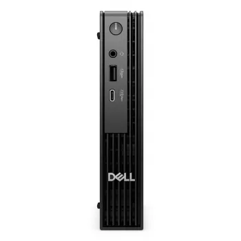 Mini PC Dell Pro QCM1255 — AMD Ryzen 7 PRO 8700GE, 16 GB DDR5, 512 GB SSD, Windows 11 Pro, Micro PC, Black