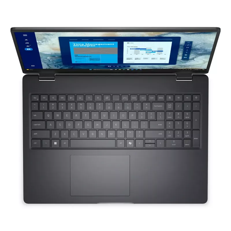 Laptop Dell Pro 16 PC16250 — Intel Core 7 150U, 16 inch (1920×1200) Full HD+, 16 GB DDR5, 512 GB SSD, Windows 11 Pro, Black
