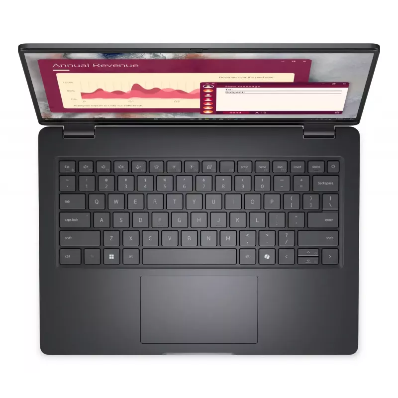 Laptop Dell Pro 14 PC14250 — Intel Core 7 150U, 14 inch (1920x1200) Full HD+, 16 GB DDR5, 512 GB SSD, Windows 11 Pro, Black