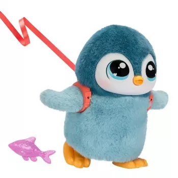 Interactive toy Cobi Little Live Pets Walking Penguin Kiwaczek MO-26535, battery-powered walking pet
