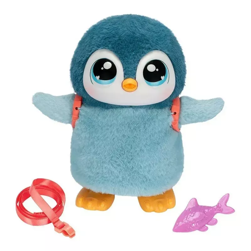 Interactive toy Cobi Little Live Pets Walking Penguin Kiwaczek MO-26535, battery-powered walking pet
