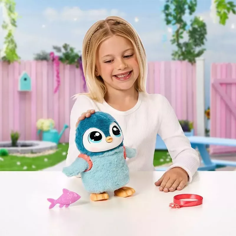 Interactive toy Cobi Little Live Pets Walking Penguin Kiwaczek MO-26535, battery-powered walking pet