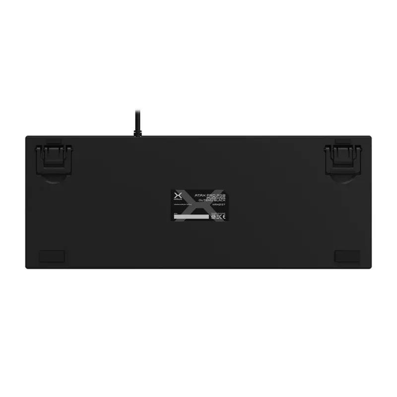 KRUX Atax PRO RGB keyboard Gaming USB QWERTY English Black Tenkeyless Mechanical