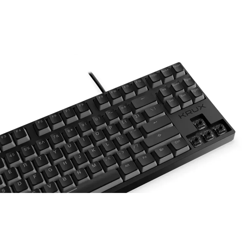 KRUX Atax PRO RGB keyboard Gaming USB QWERTY English Black Tenkeyless Mechanical