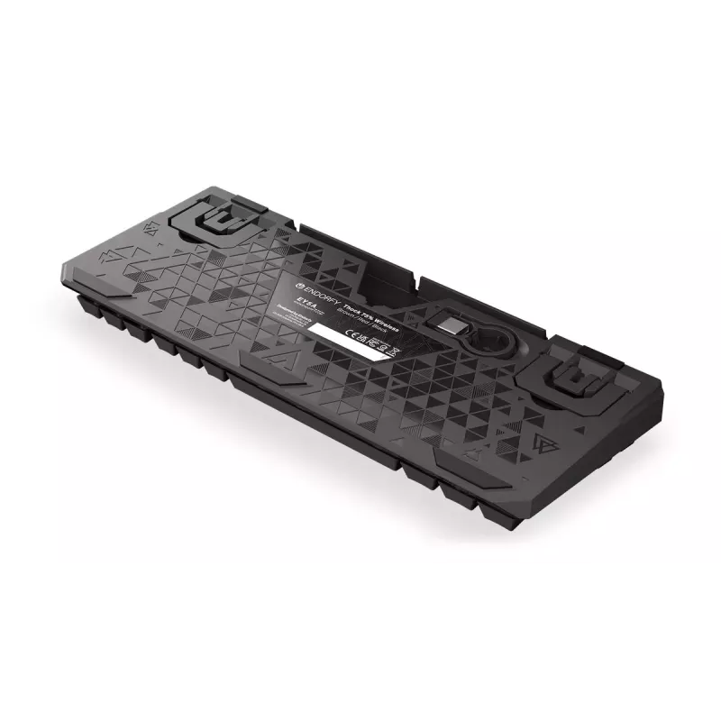Keyboard ENDORFY Thock 75% Wireless Red Mechanical RGB LED Black