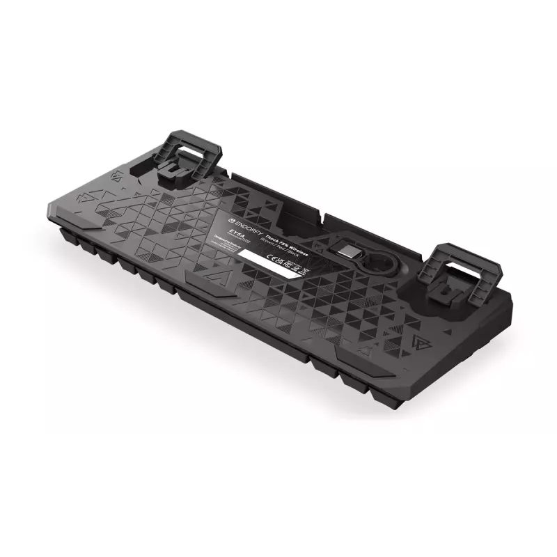 Keyboard ENDORFY Thock 75% Wireless Red Mechanical RGB LED Black