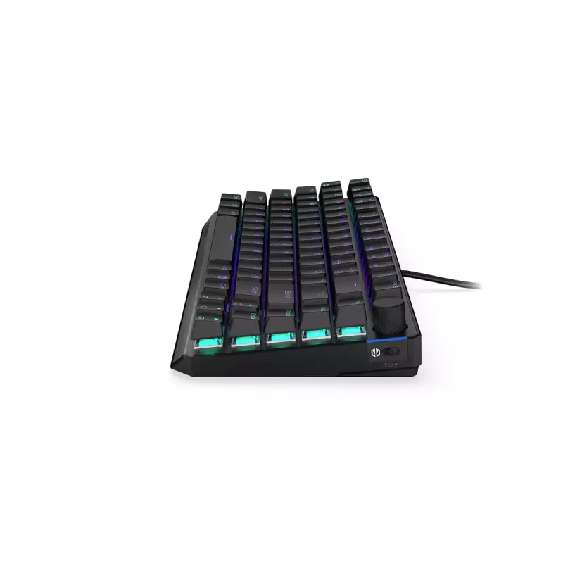 Keyboard ENDORFY Thock 75% Wireless Red Mechanical RGB LED Black
