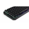 Keyboard ENDORFY Thock 75% Wireless Red Mechanical RGB LED Black