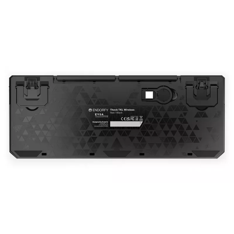 Keyboard ENDORFY Thock TKL Wireless Red Mechanical RGB LED 87 Keys