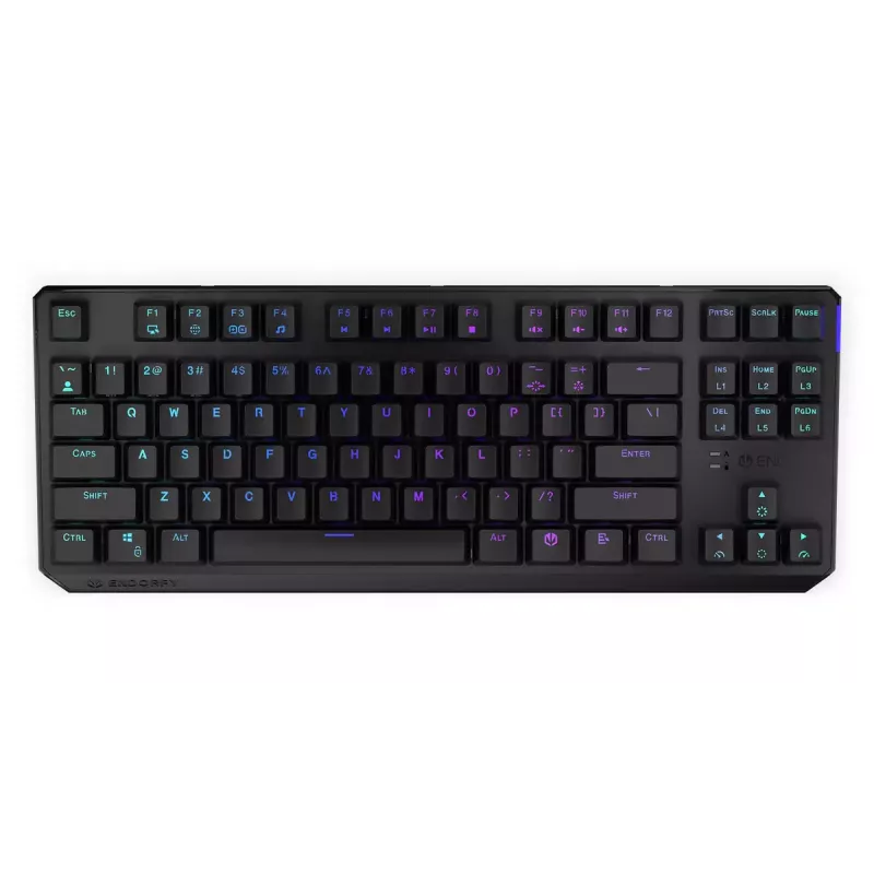 Keyboard ENDORFY Thock TKL Wireless Black Mechanical RGB LED 87 Keys