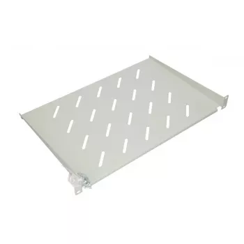 Extralink 1U 19-Inch Rack Shelf for Wall-Mount Cabinets, Grey, 300 mm Deep