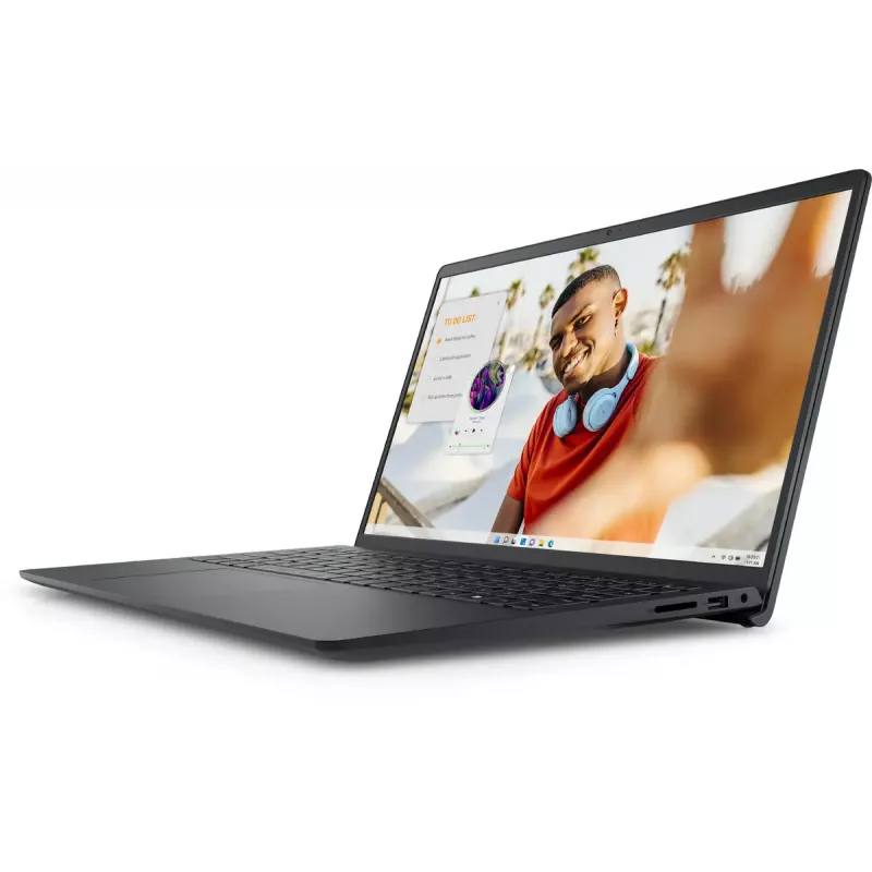 Laptop Dell Inspiron 3535 — AMD Ryzen 7 7730U, 15.6 inch FHD Touch, 16 GB RAM, 512 GB SSD, Windows 11 Home, Black