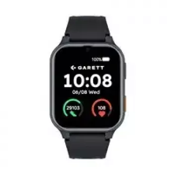 Smartwatch Garett Vita 4G Black — seniorské hodinky, heart monitor, GPS, pedometer, waterproof