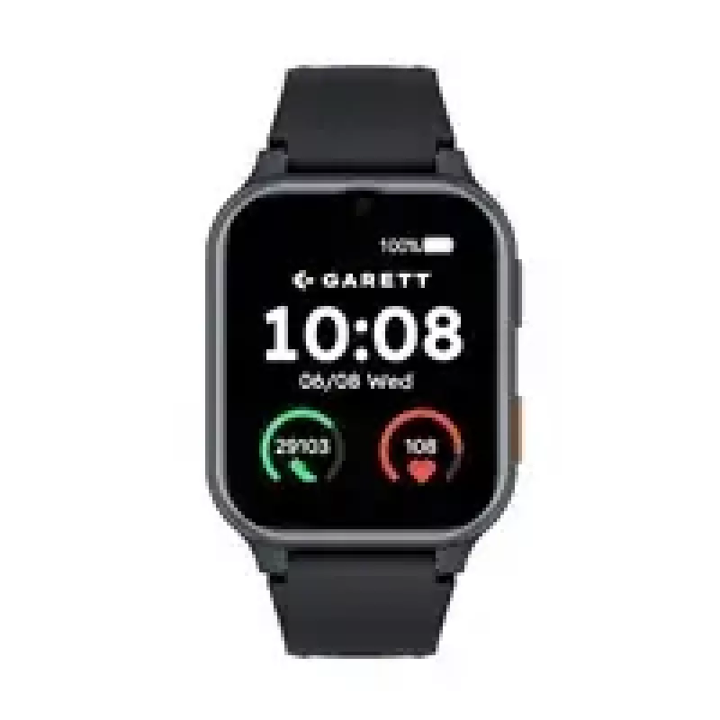 Smartwatch Garett Vita 4G Black — seniorské hodinky, heart monitor, GPS, pedometer, waterproof