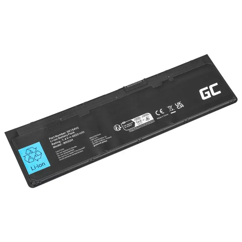 Battery Green Cell DE154V2 for DELL Latitude E7240 E7250