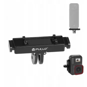 Puluz quick-release 1/4 inch mount for GoPro style cameras — compatible with Insta360 X5 X4 Air Ace Pro 2