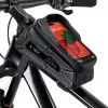 Bike mount Tech-Protect V2 L black for phones — handlebar phone holder, adjustable size
