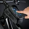 Bike mount Tech-Protect V2 L black for phones — handlebar phone holder, adjustable size