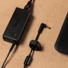 Laptop charger Akyga AK-ND-85, indoor AC adapter 100–250V input, 12V 5A output, 1.2m cable, black