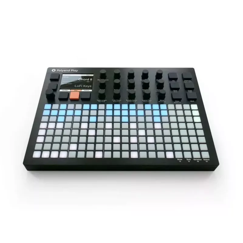 Groovebox Polyend Play - hardware groovebox by Polyend, compact standalone sequencer and sampler