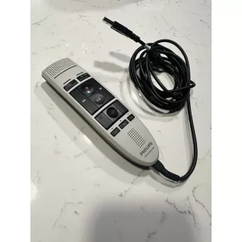 Microphone Philips SpeechMike USB LFH3200 Black — desktop dictation microphone, USB connection