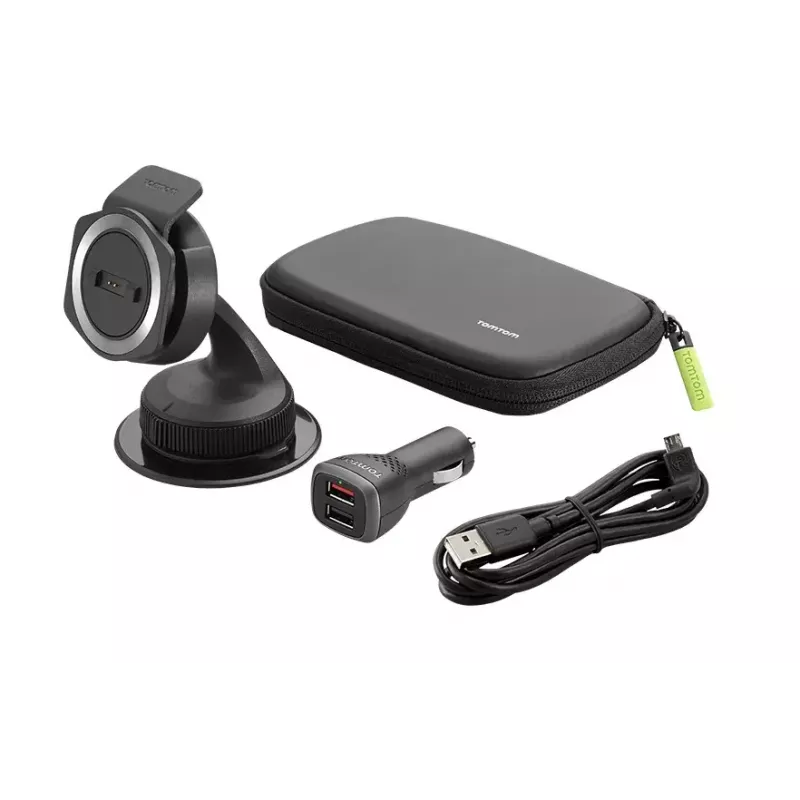Car Mounting Kit & Protective Carry Case Bundle TomTom 9UGE.001.05