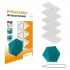 Silhouette stencil Fiskars 1059566 White Plastic for Adults and Children