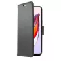 Wallet case SCREENOR for iPhone 15, 6.1 inch (15.5 cm), Black, 3 card pockets, faux leather+TPU