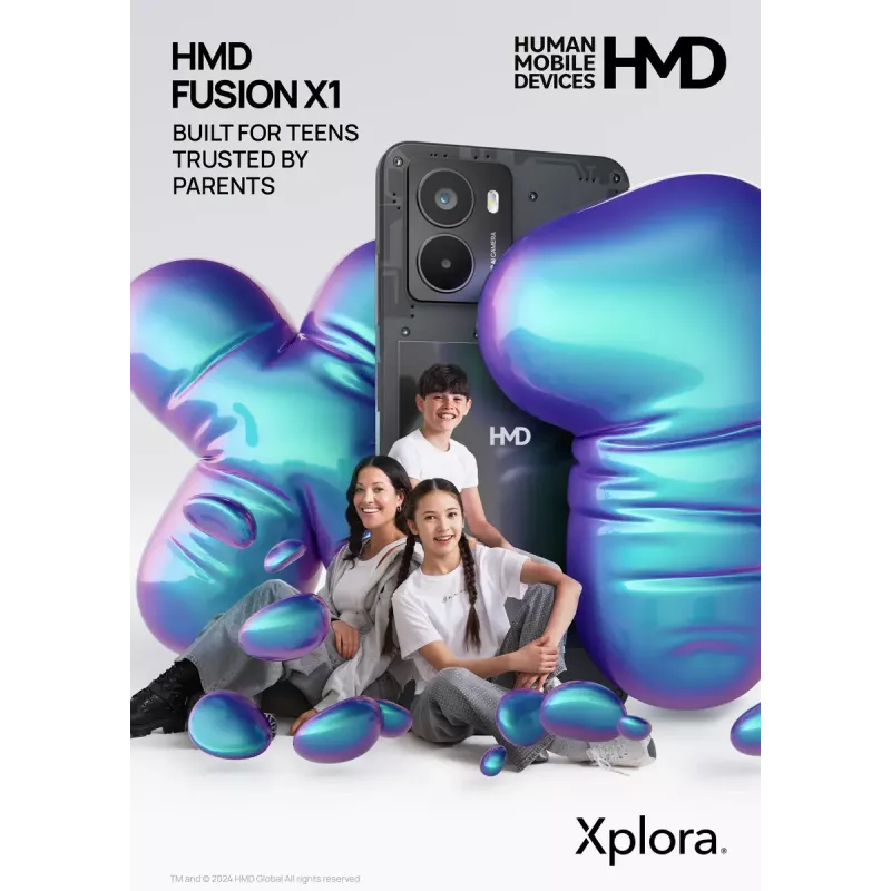 Smartphone HMD FUSION X1 DS TA-1672 6.56 inch 128GB Black
