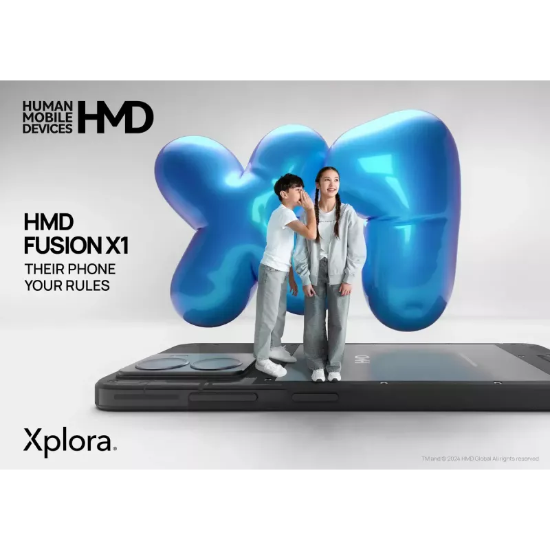 Smartphone HMD FUSION X1 DS TA-1672 6.56 inch 128GB Black