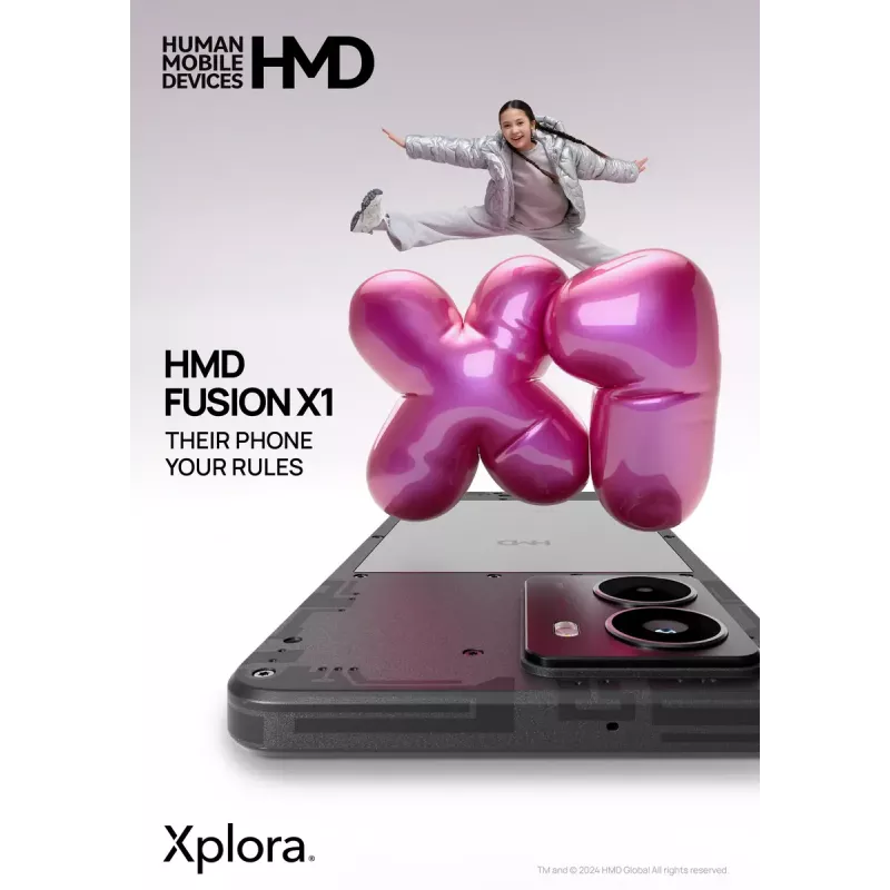 Smartphone HMD FUSION X1 DS TA-1672 6.56 inch 128GB Black