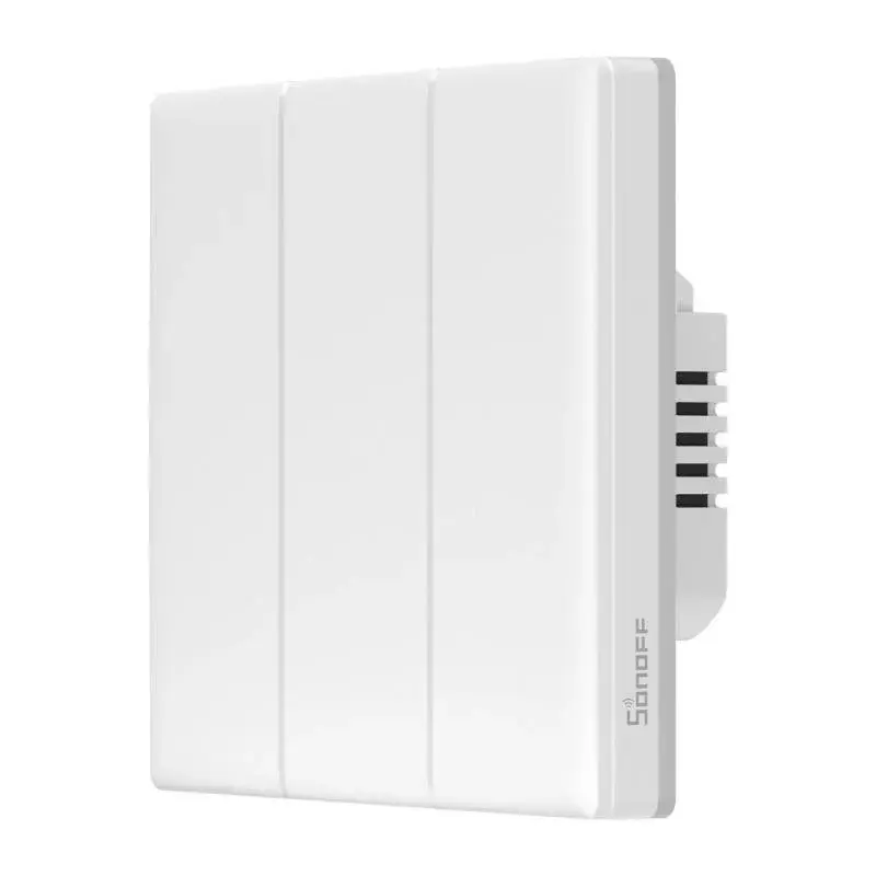 Wall smart switch Sonoff T5 3C 3-channel Wi‑Fi touch (flush-mounted)