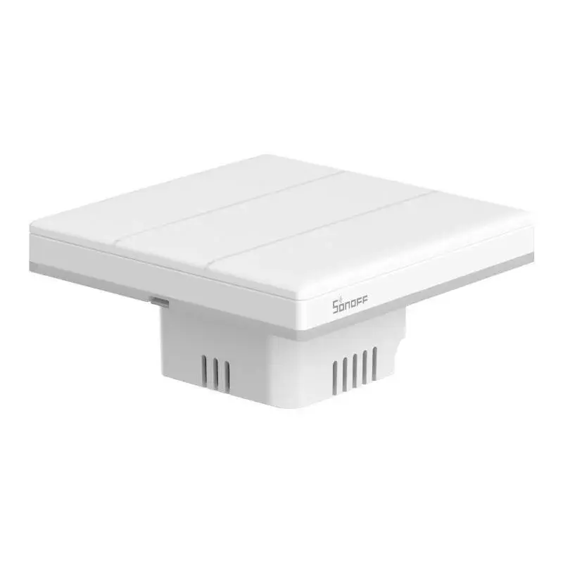 Wall smart switch Sonoff T5 3C 3-channel Wi‑Fi touch (flush-mounted)