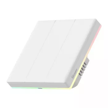 Wall smart switch Sonoff T5 3C 3-channel Wi‑Fi touch (flush-mounted)