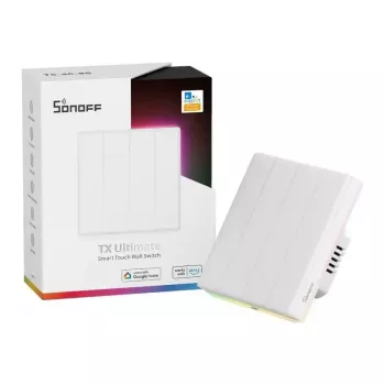 Wall-mounted Smart WiFi Touch Switch Sonoff T5 4C 4-channel (T5-4C-86)